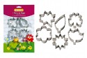 Cookie cutters (Flowers and leaves)
