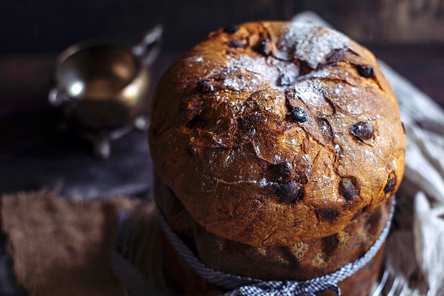 Panettone au chocolat