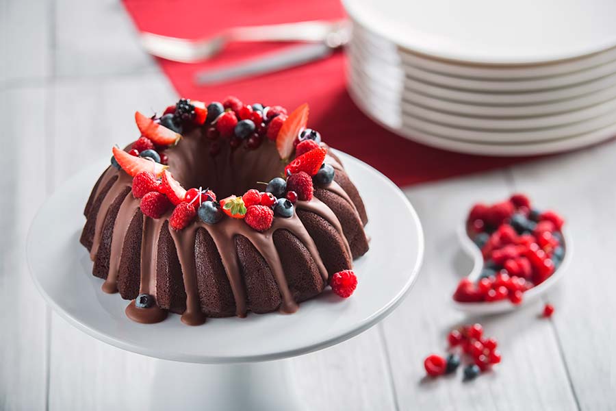 Bundt cake al cioccolato