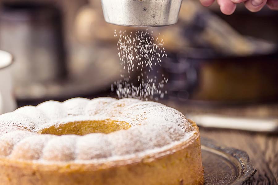 Ciambella all'arancia e olio d'oliva